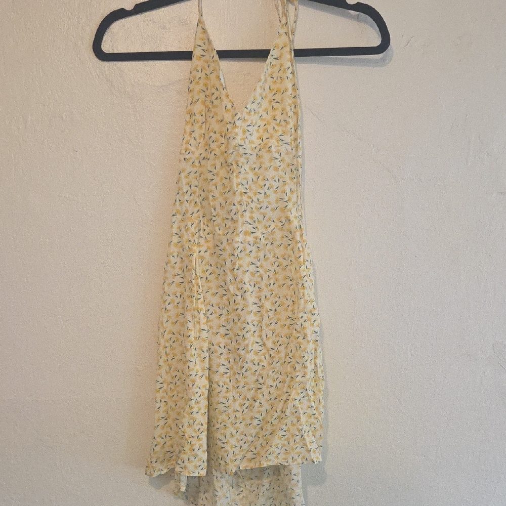 La Hearts Yellow Floral Dress